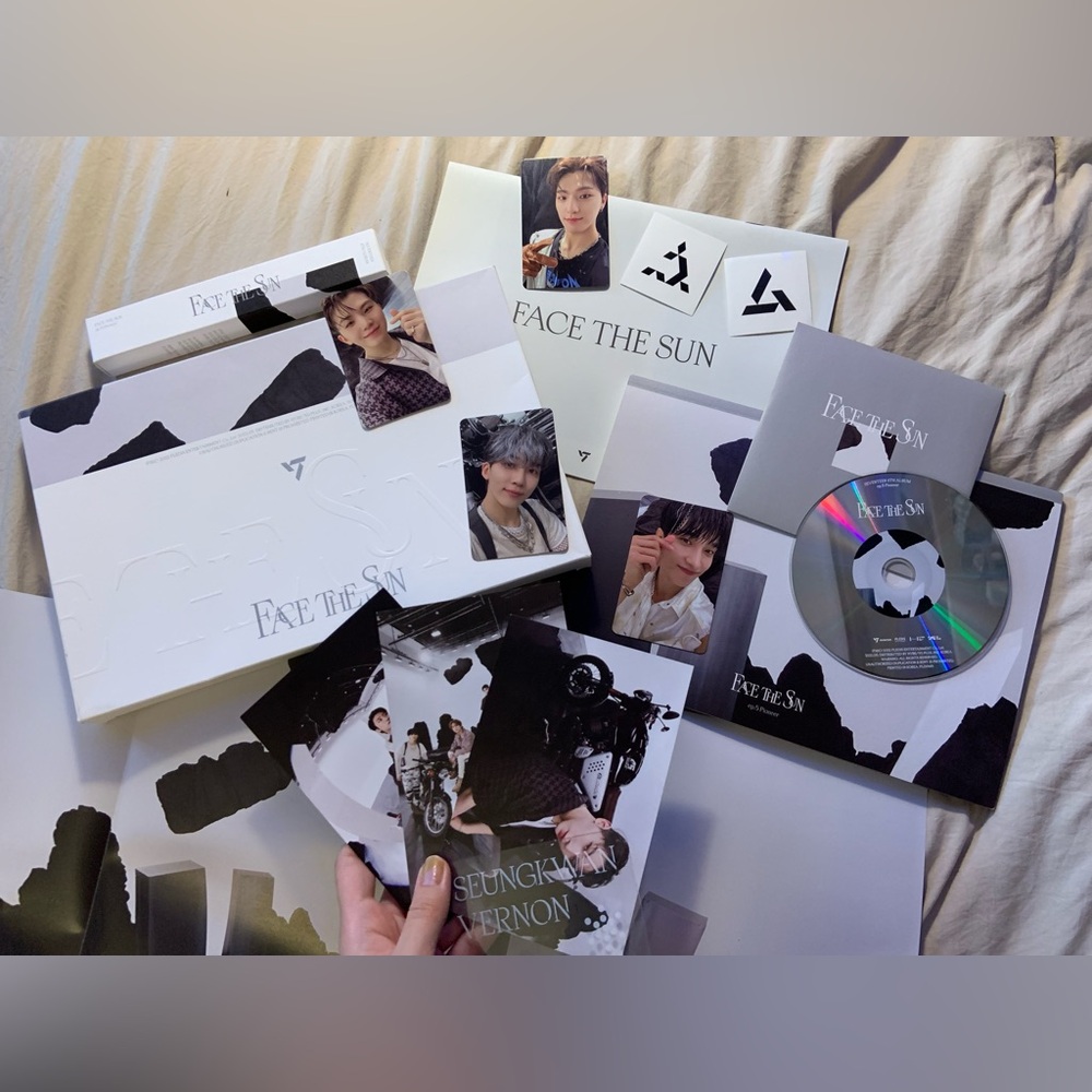 Face The Sun Deluxe CD Album - White Edition